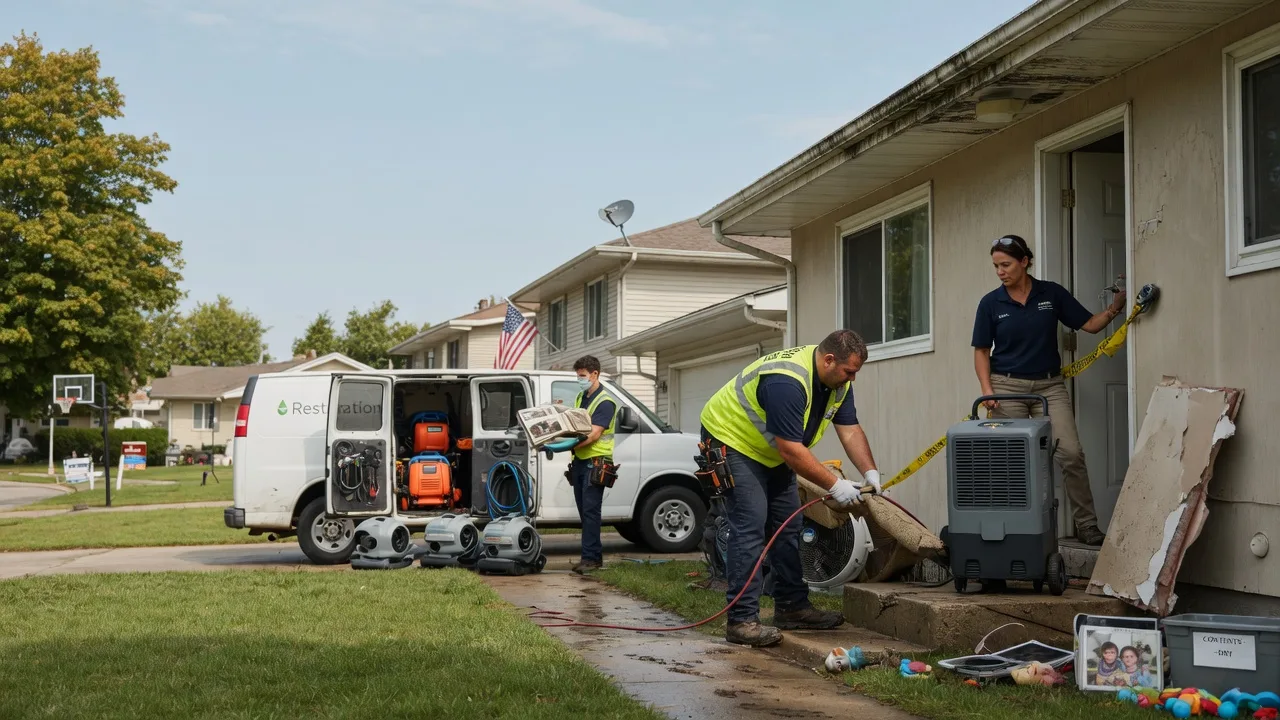 Water Damage Restoration in Corfu, NY near me